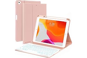 Protective iPad Keyboard Case with Wireless Keyboard