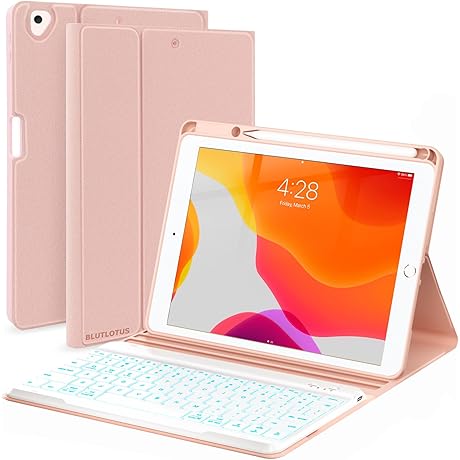 Protective iPad Keyboard Case with Wireless Keyboard