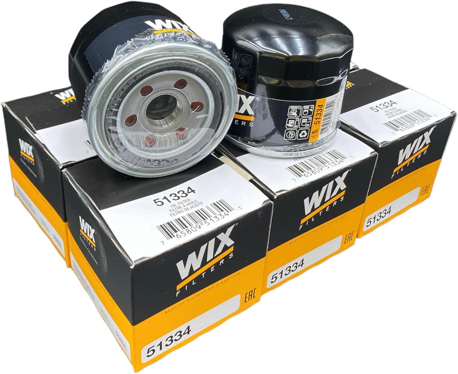 51334 Oil Filter (Pack of 6) Replace Kubota 15241-39092