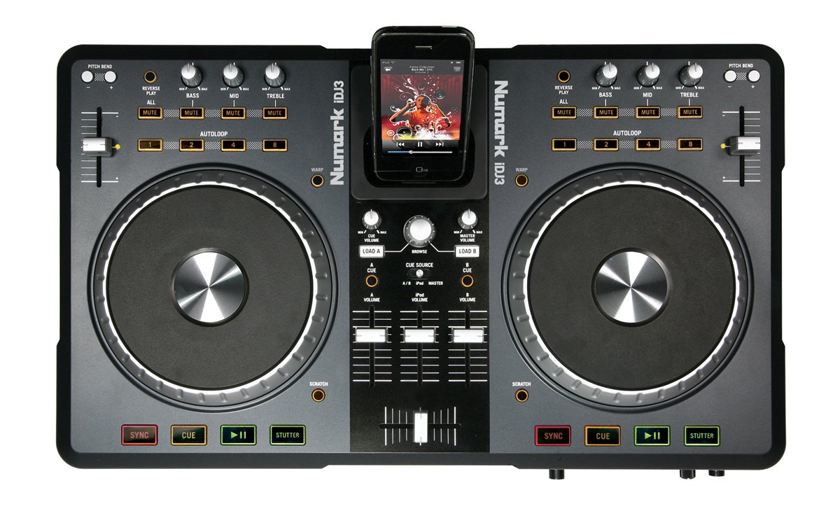 Numark iDJ3 DJコントローラー iPod対応 Amazon.co.jp: Numark iPod・iPhone専用コンピュータDJシステム iDJ3