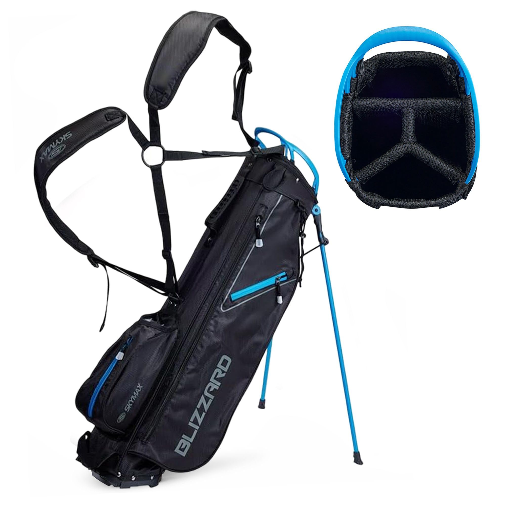 Skymax Blizzard 7" Stand Bag Black/Blue