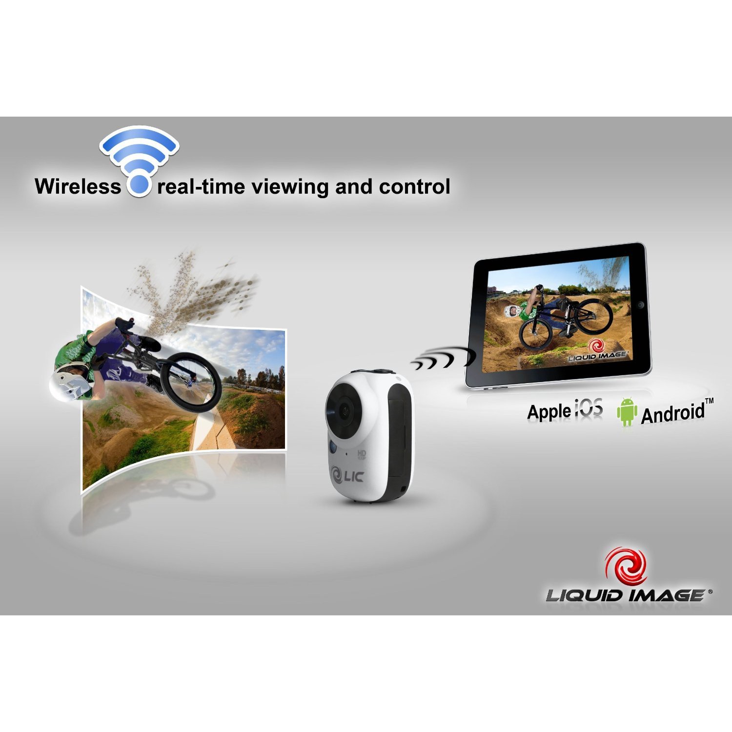 Liquid Image 118521 Action-Cam EGO, Giallo