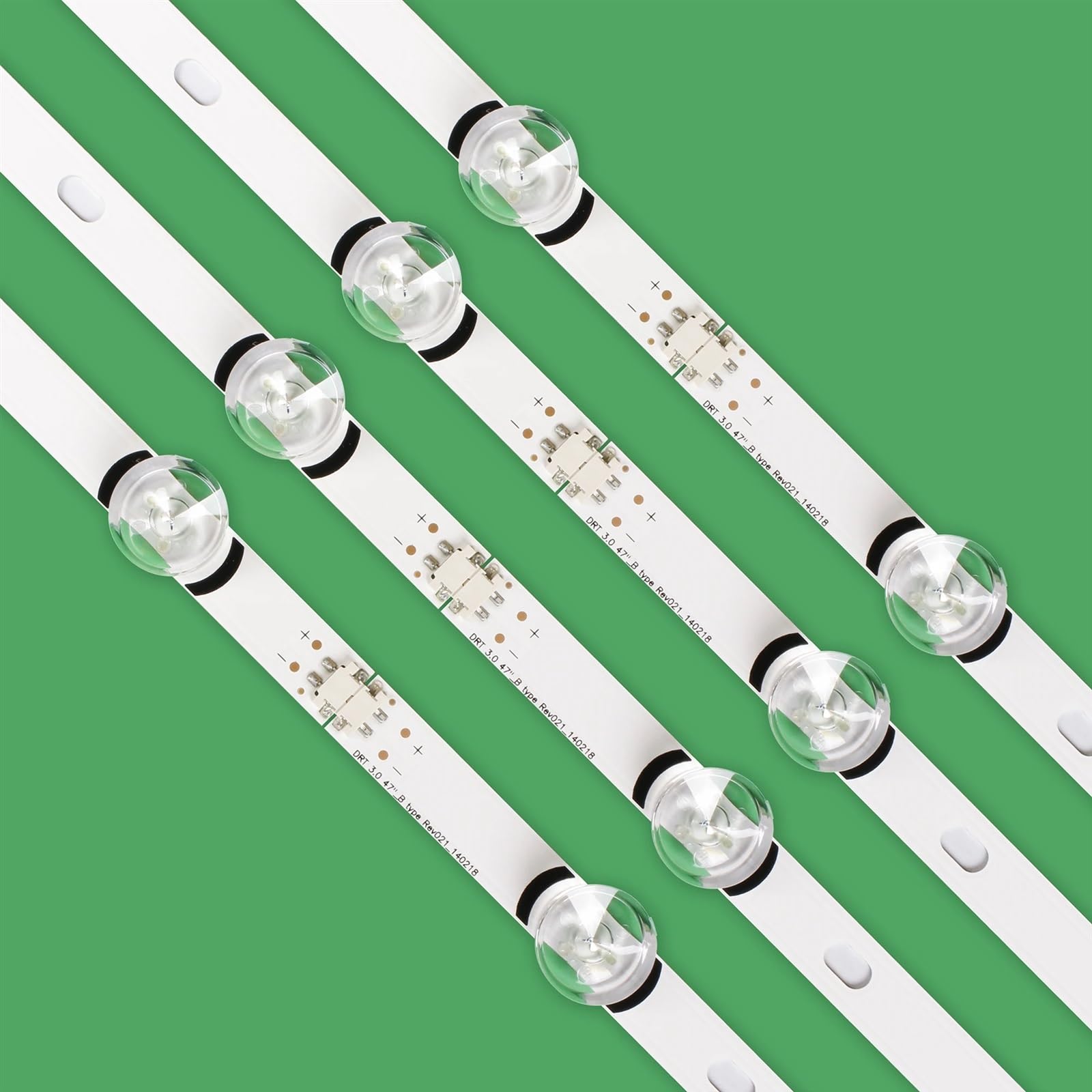 Neue 8 Stücke Led-hintergrundbeleuchtung Streifen Fit for LG 47LB570V 47LB552U 47LB580V 47LB550B 47LB585V 47LY340C 47GB651C AGF78400901 47LB551V 47LB550V LED-TV-Licht
