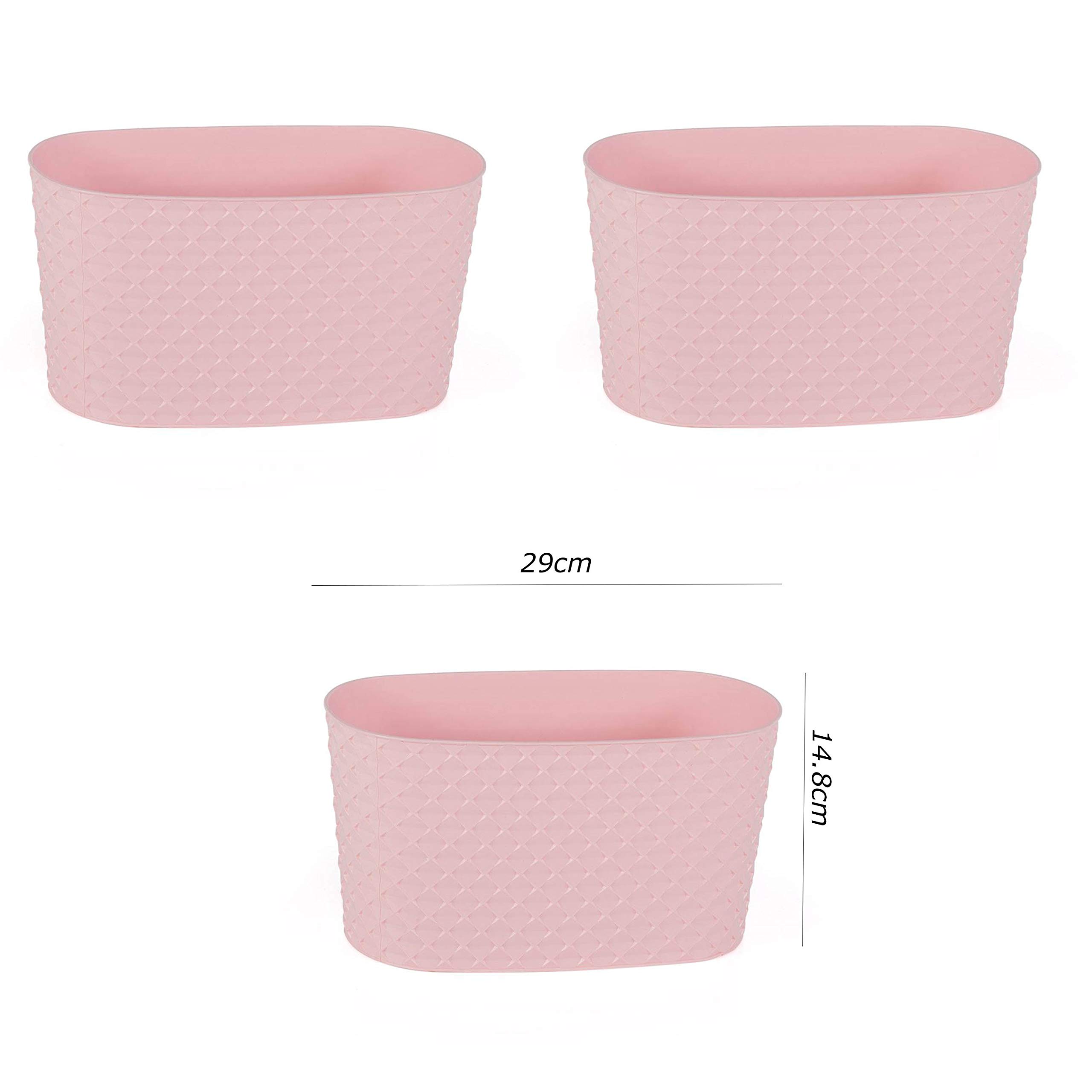 Dekoratif Kapadokya Saksı (pastel Pembe) 3 Adet