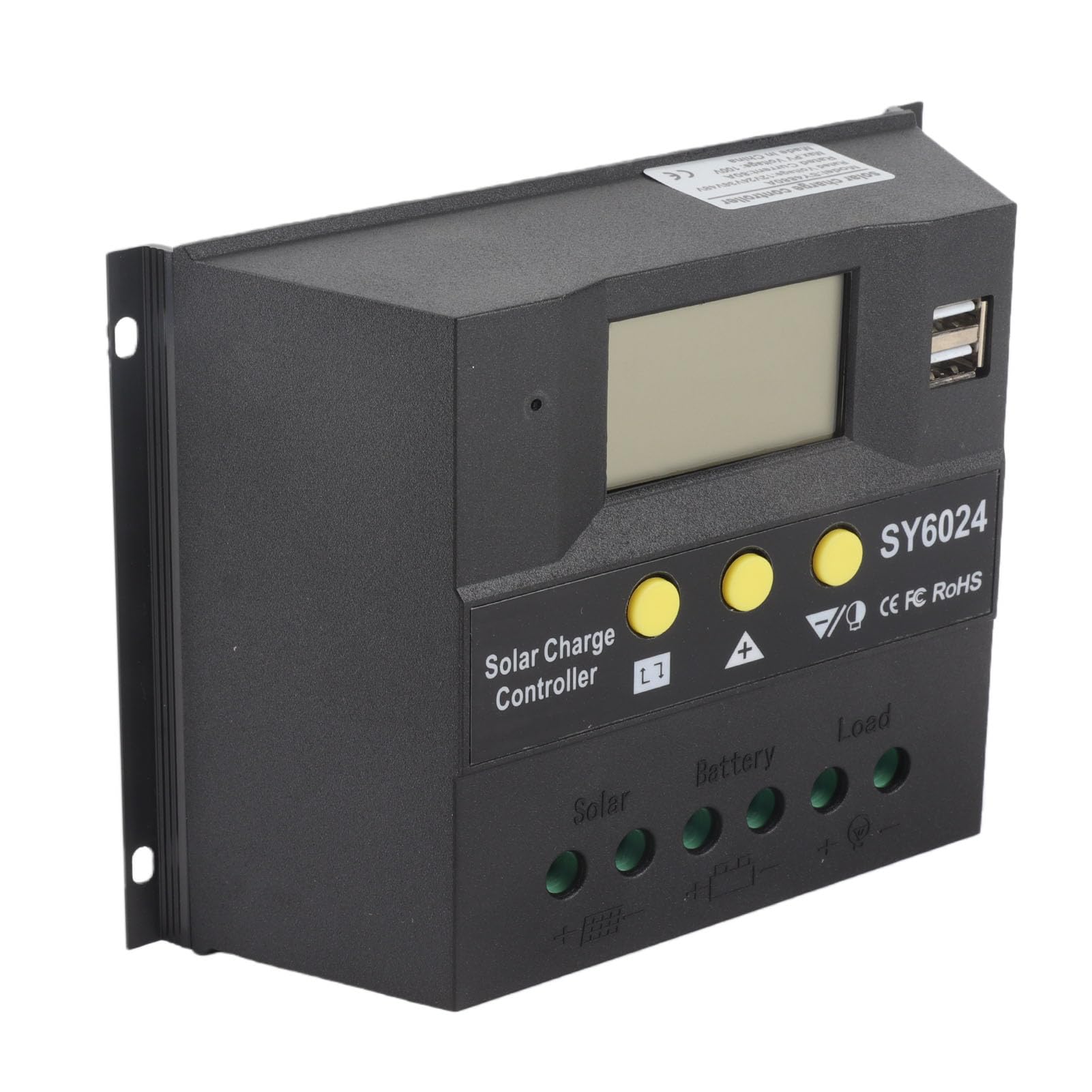 Fdit Kontroler ładowania Słonecznego, Regulator PWM 80A 12V 24V