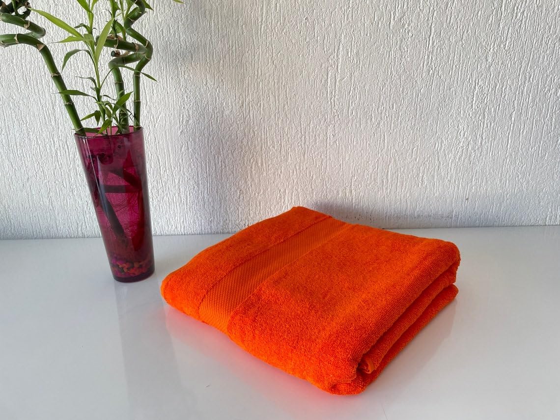 SUSSEXHOME Hotel-Quality Large Bath Towel - Ultra-Absorbent 100% Natural Cotton Bath Sheet Towel for Bathroom - 40 x 80 Inches Plush Thick Luxury Bath Towel