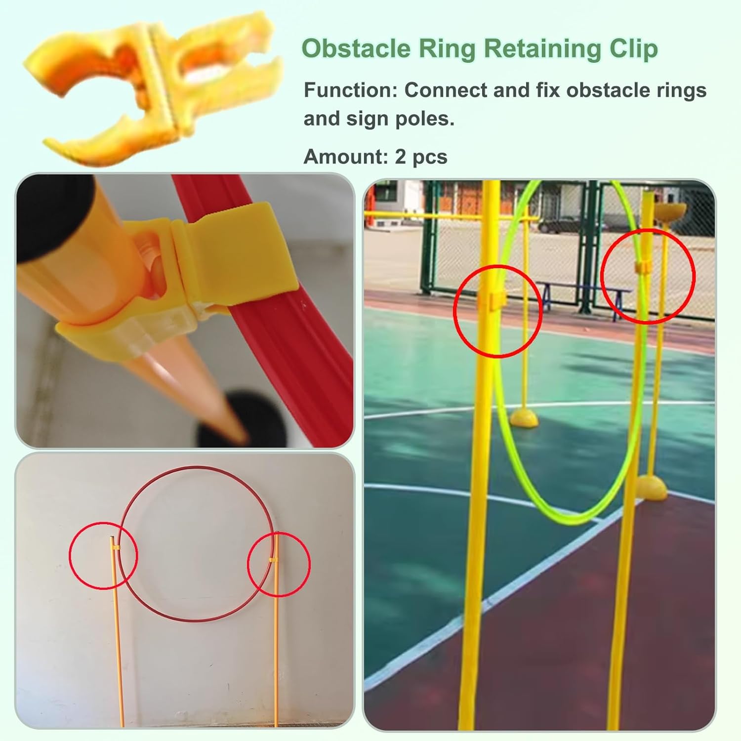 Drone Obstacle Course Gate Kit for FPV Racing Training - Indoor/Outdoor Track Set with Hoops for Qupter Aircraft Practice - Perfect for Beginners and Pros