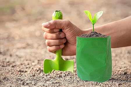 G&M Products Plant Grow Bags, Garden Nursery Bags for Home Garden,for Terrace Gardening , Garden pots- Combo (Pack of 6)