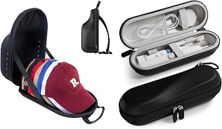 ProCase Hard Hat Travel Case for Baseball Caps Bundle with Electric Toothbrush Travel Case for Oral-B Pro/iO/Smart & Philips Sonicare