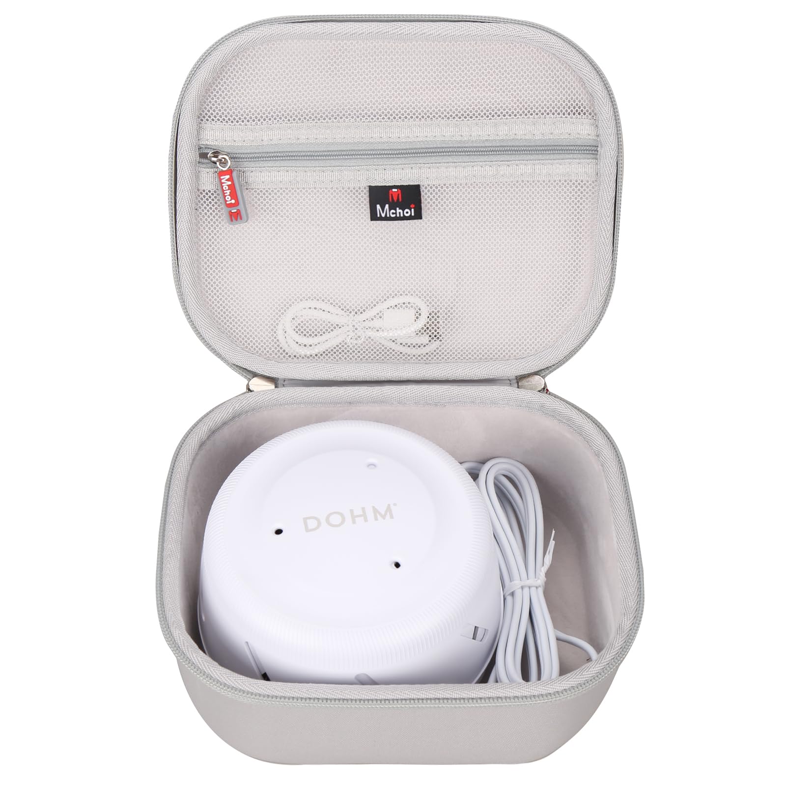 Photo 1 of [Doesn’t come with Dohm, just the case] Mchoi Hard Travel Case Suitable for Yogasleep Dohm Uno White Noise Sound Machine, Waterproof Shockproof White Noise Sound Machine Protective Case, Case Only, Grey