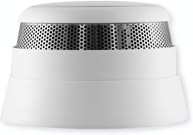 frient Intelligent Smoke Alarm | Wireless Fire Sensor | Instant Notification | EN 14604 | Battery-Powered | Zigbee | Works with SmartThings, and Athom Homey