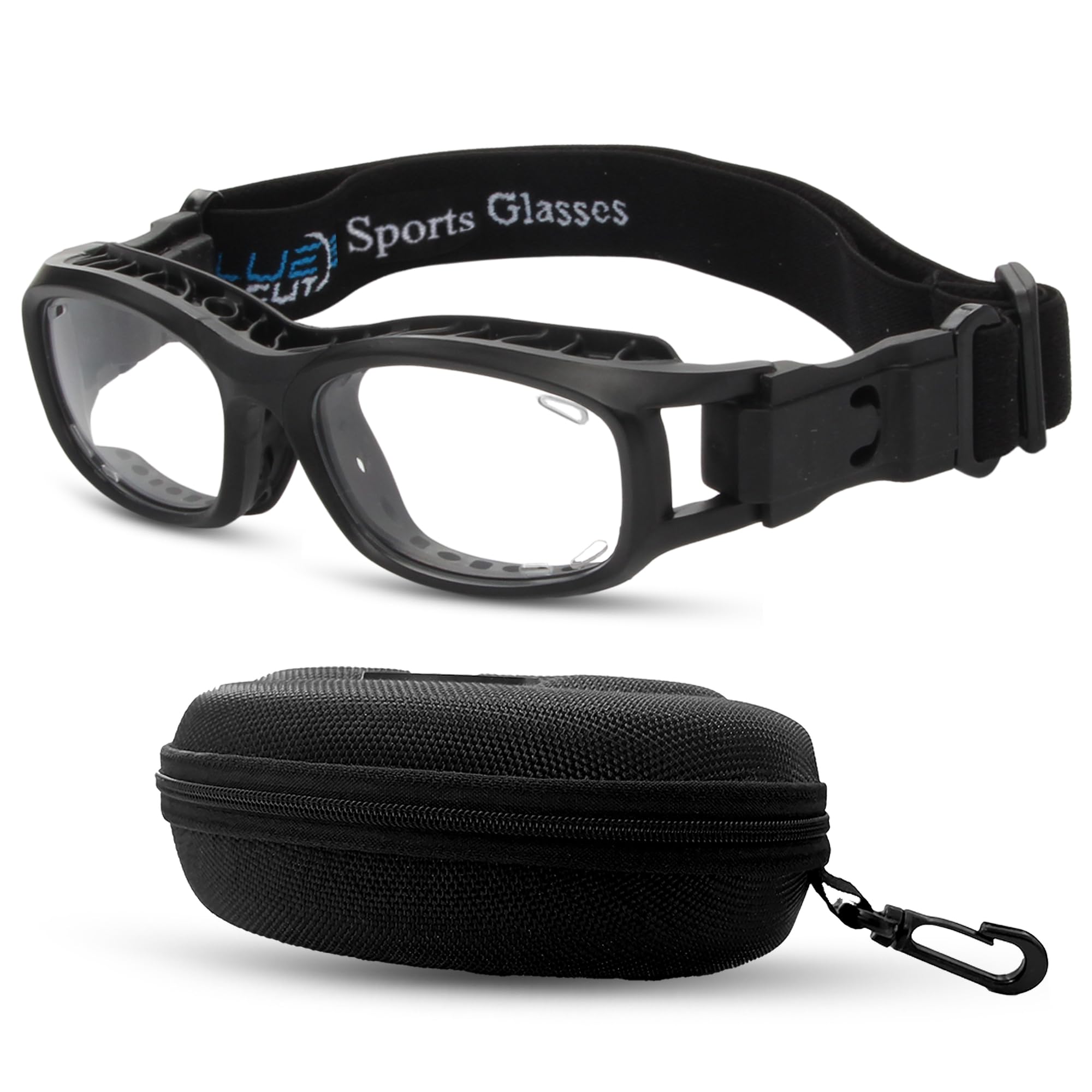BLUE CUT Gafas de seguridad para deportes al aire libre, unisex, antiniebla, ideales para baloncesto, raquetball