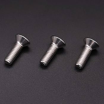 Amazon.co.jp: #4-40 x 1/2インチ (100個パック) 平頭小ネジ