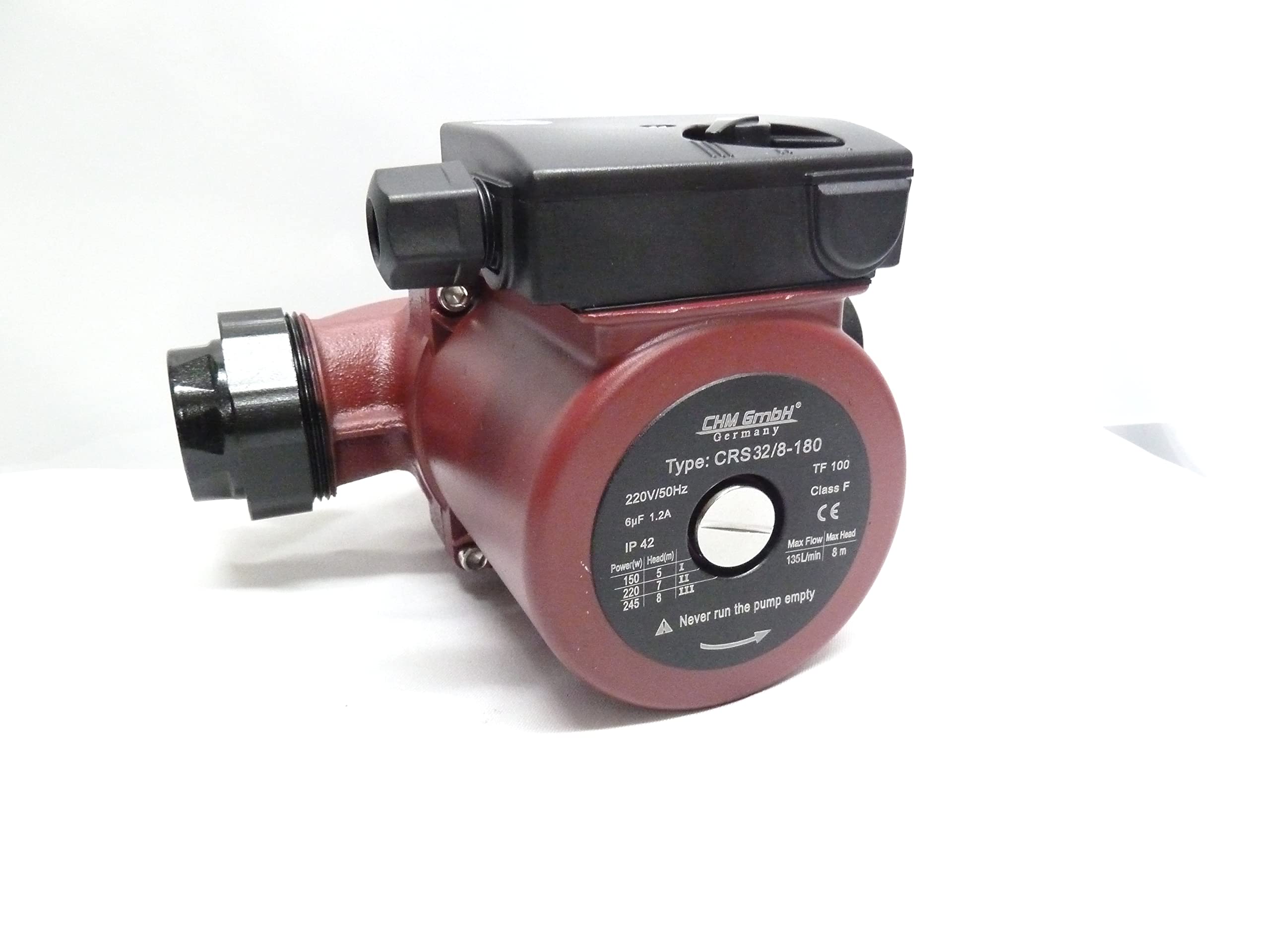 Pompe de circulation à 3 vitesses CRS32/80-180 de CHM GmbH®.