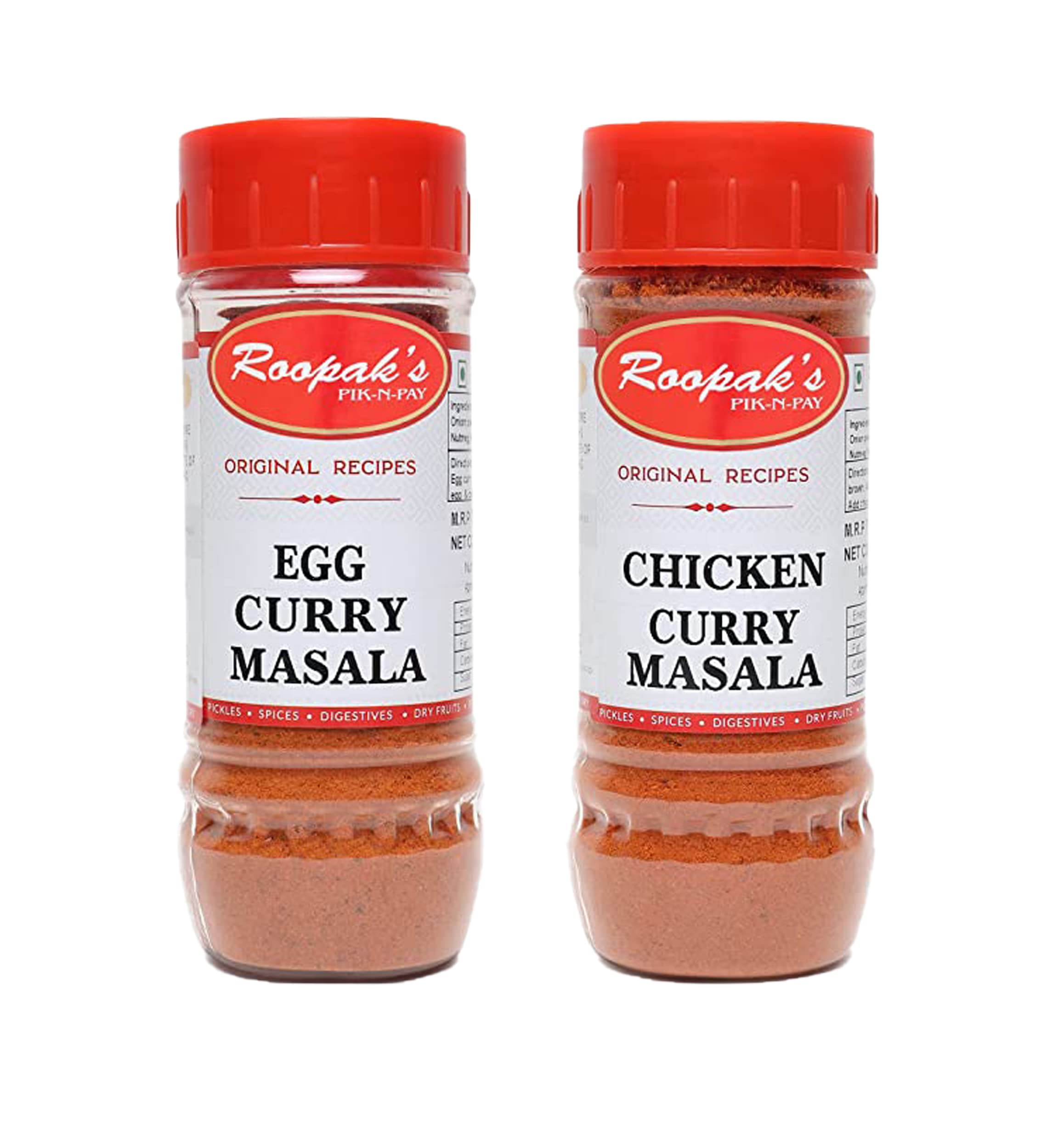 ROOPAKS Combo Pack Of Egg Curry Masala + Chicken Curry Masala (Pack Of 2, 100gm each) (B0B6RF4GQ7) Amazon Price History, Amazon Price Tracker