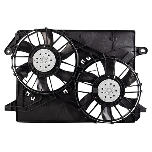 Vista 323 de TRQ Conjunto de ventilador de refrigeración dual compatible con Infiniti EX35 2009 FX35 FX50 2007-2008 G35 2008-2013 G37 2012-2013 M35h 2014-2015