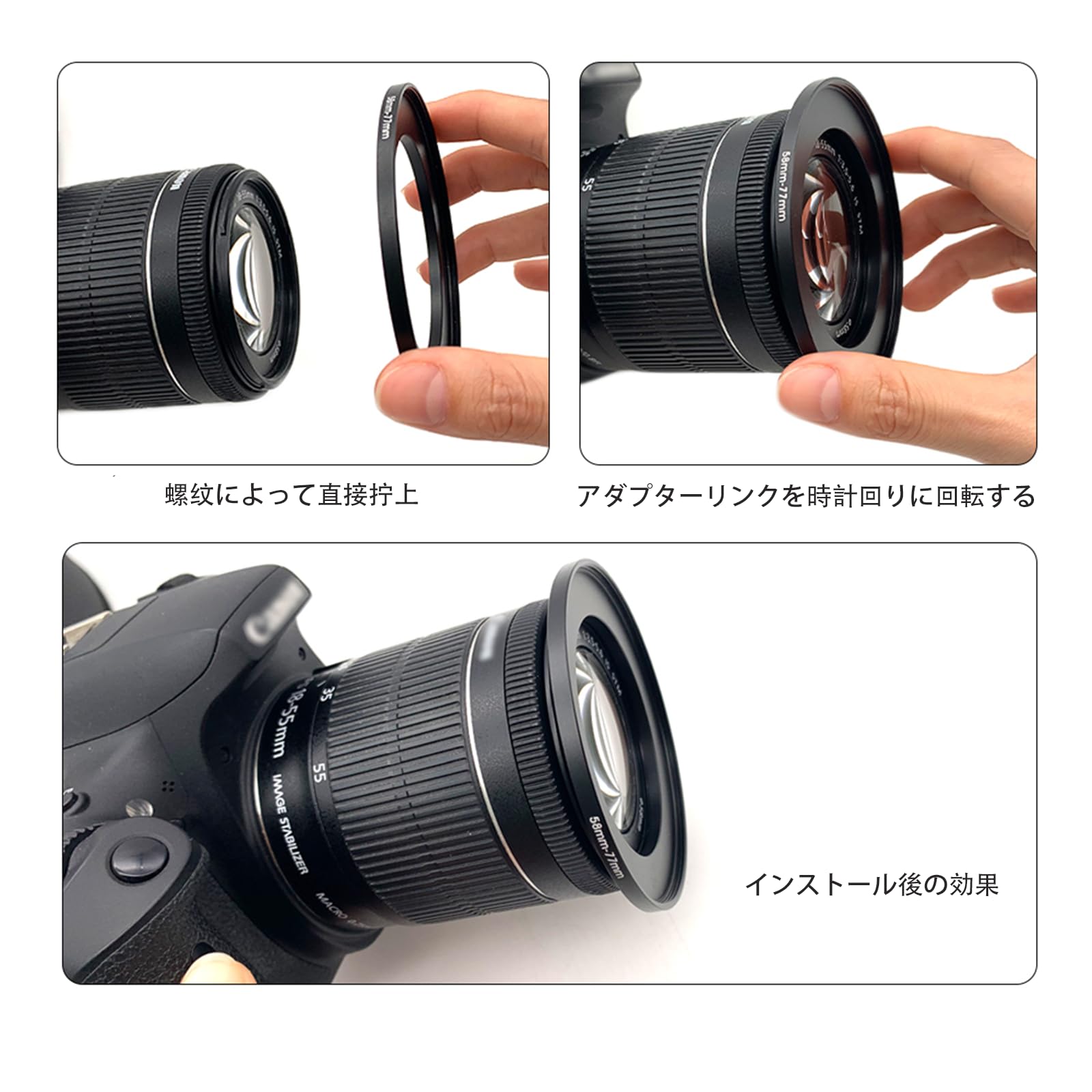 超貴重品！　ホースマン専用　アダプターリング　40.5 → 52mm Amazon | Toileum 52-27/28/30/30.5/32.5/35.5/37/39/40.5/42/43
