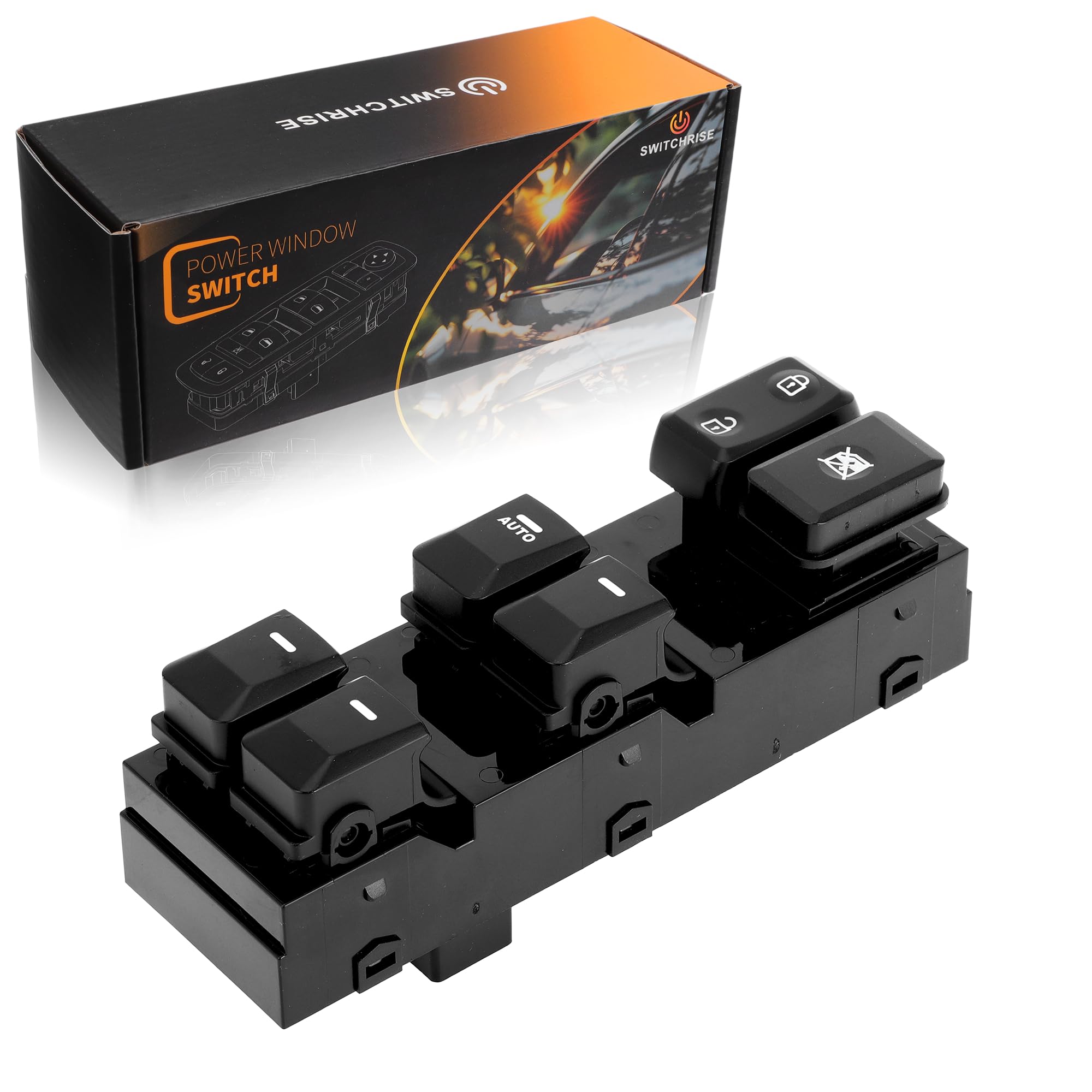 Interrupteur De Vitre Électrique Côté Conducteur Avant Gauche Interrupteur De Commande De Vitre Pour Kia Sportage 2011-2016 Noir Partie de Véhicule