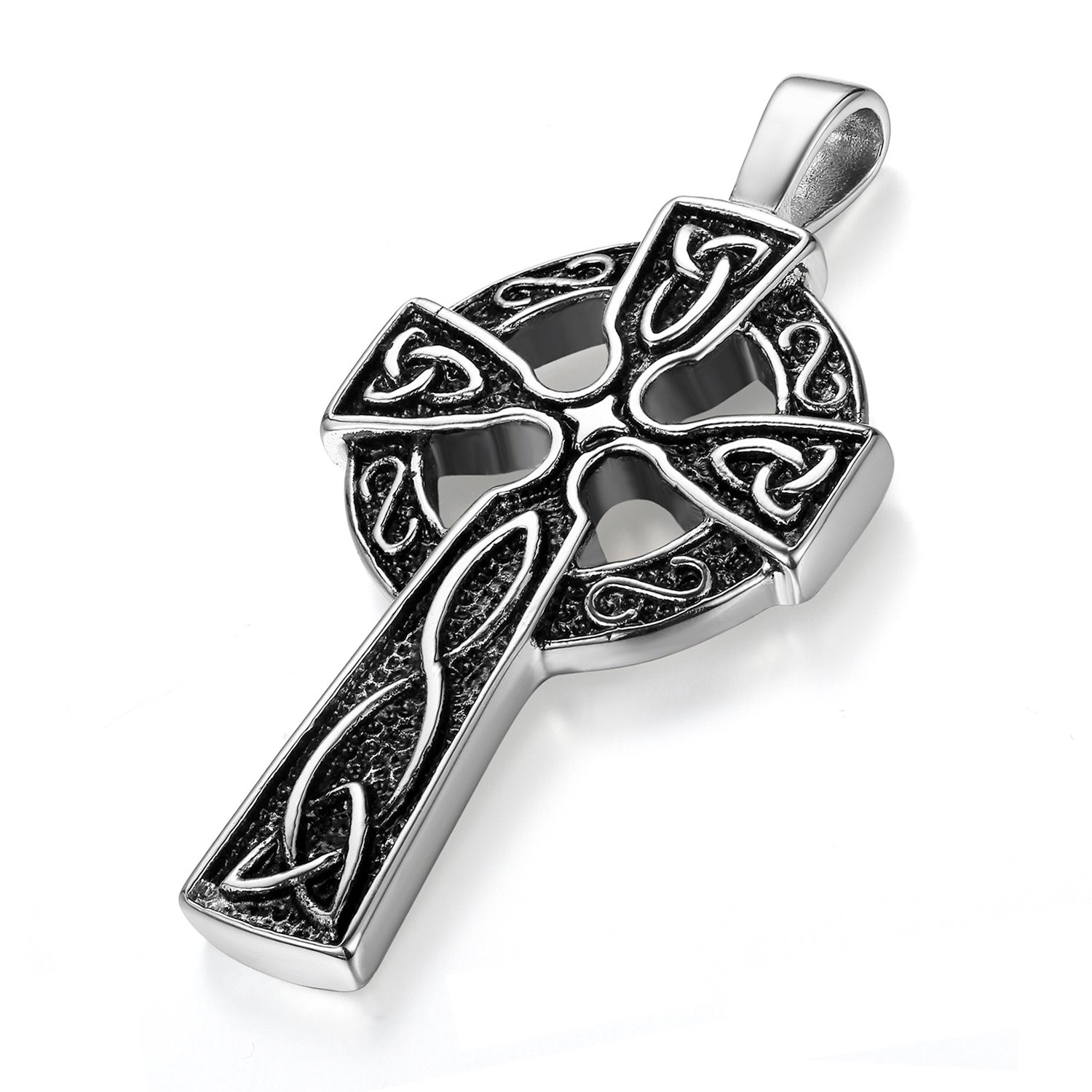 Cupimatch Herren Edelstahl Halskette, Kette Herren, Halskette mit Anhänger Geburtstag Geschenkideen für Damen und Herren