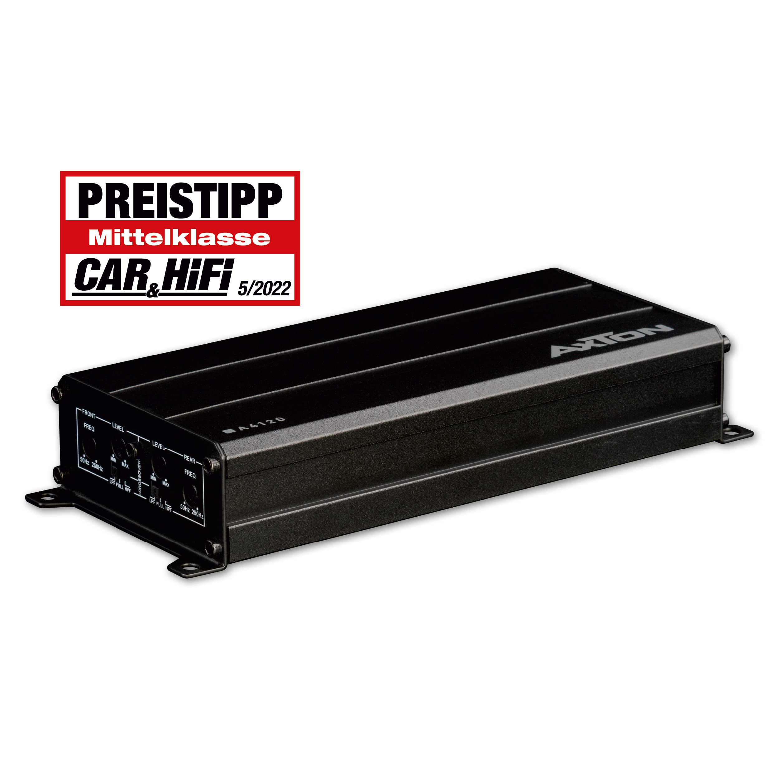 Axton A4120 Autoversterker - 4-kanaals versterker - 4 x 60 W RMS (A1250)