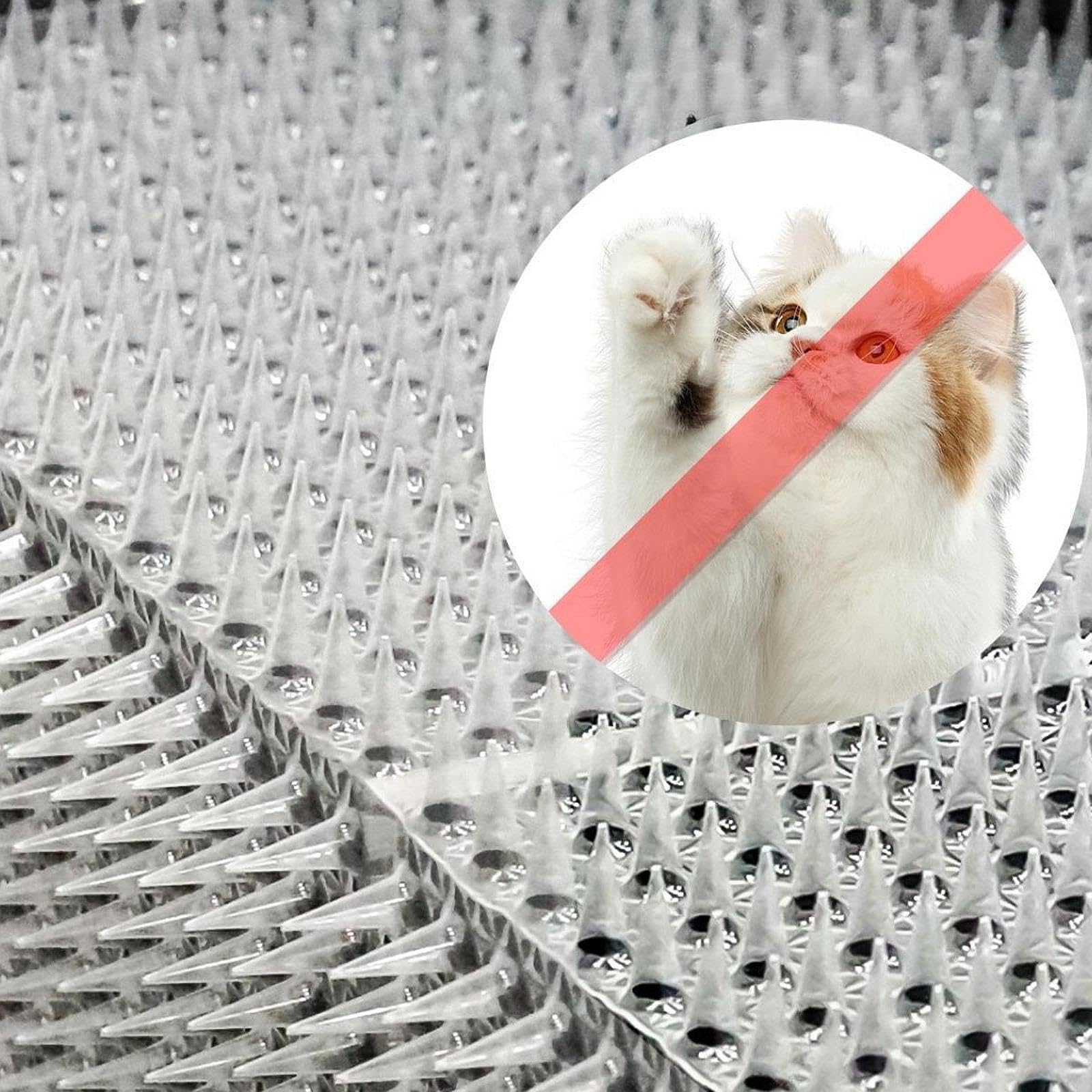 Scat Mat for Cats Dogs Pets Supplies Cat Deterrent Pad for Garden Indoor Bed| Home Décor | Kitchen Tools-image-45