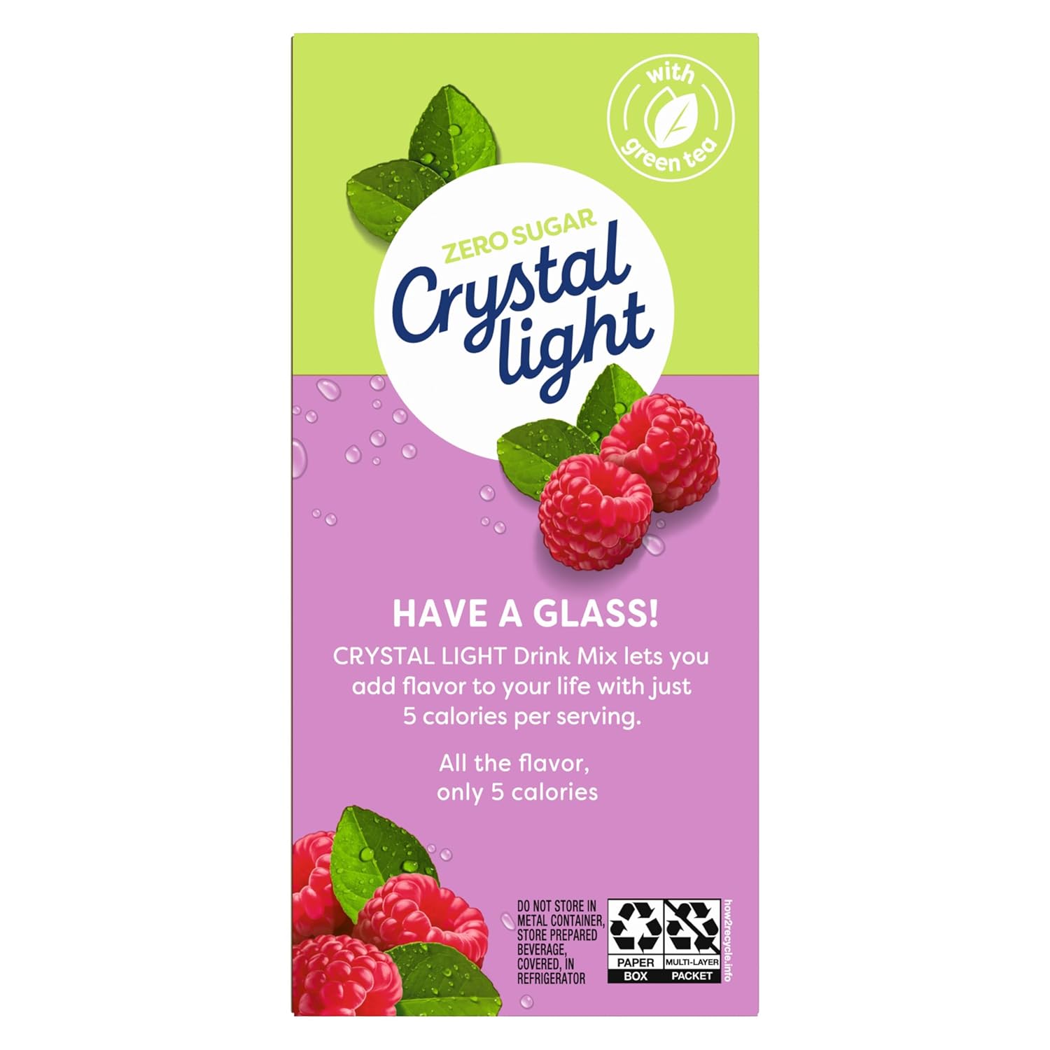 Crystal Light Raspberry Green Tea Pitcher Packets (1.87 oz) & Sugar-Free Liquid Water Enhancers, Berry Sangria and Mango Passionfruit (1.62 fl oz Each) (Variety Pack)