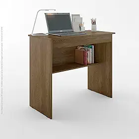 Escrivaninha Mesa para Computador Gamer 1 Gaveta Quarto Estudo Escritório Home Office (FREIJÓ)