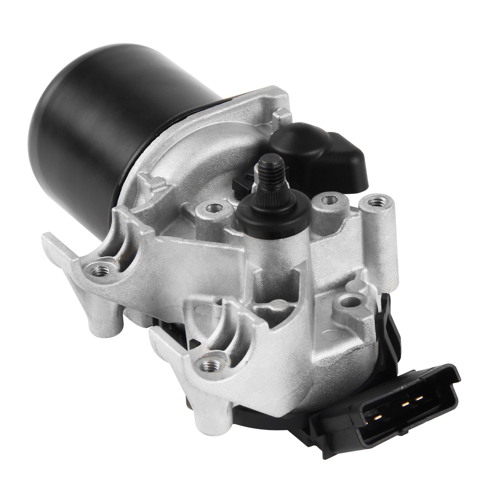 DOCAS Motor de limpiaparabrisas delantero 7701061590 8200268931 compatible con Renault Clio III BR0/1 Clio III Grandtour KR0/1 CLIO III Kasten SB 2005-2014
