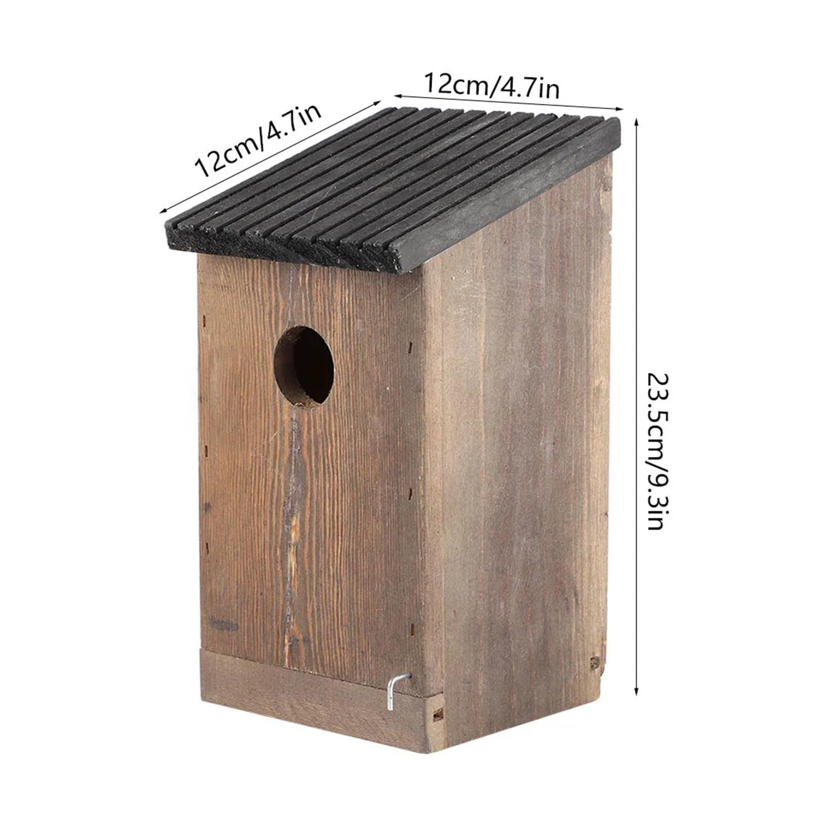 Nichoir à Oiseaux Suspendu en Bois, Bricolage, élevage de perroquets, nichoir for décoration de Jardin extérieur, Nidification Traditionnelle en Bois pour Le Jardin, l'arrière-Cour