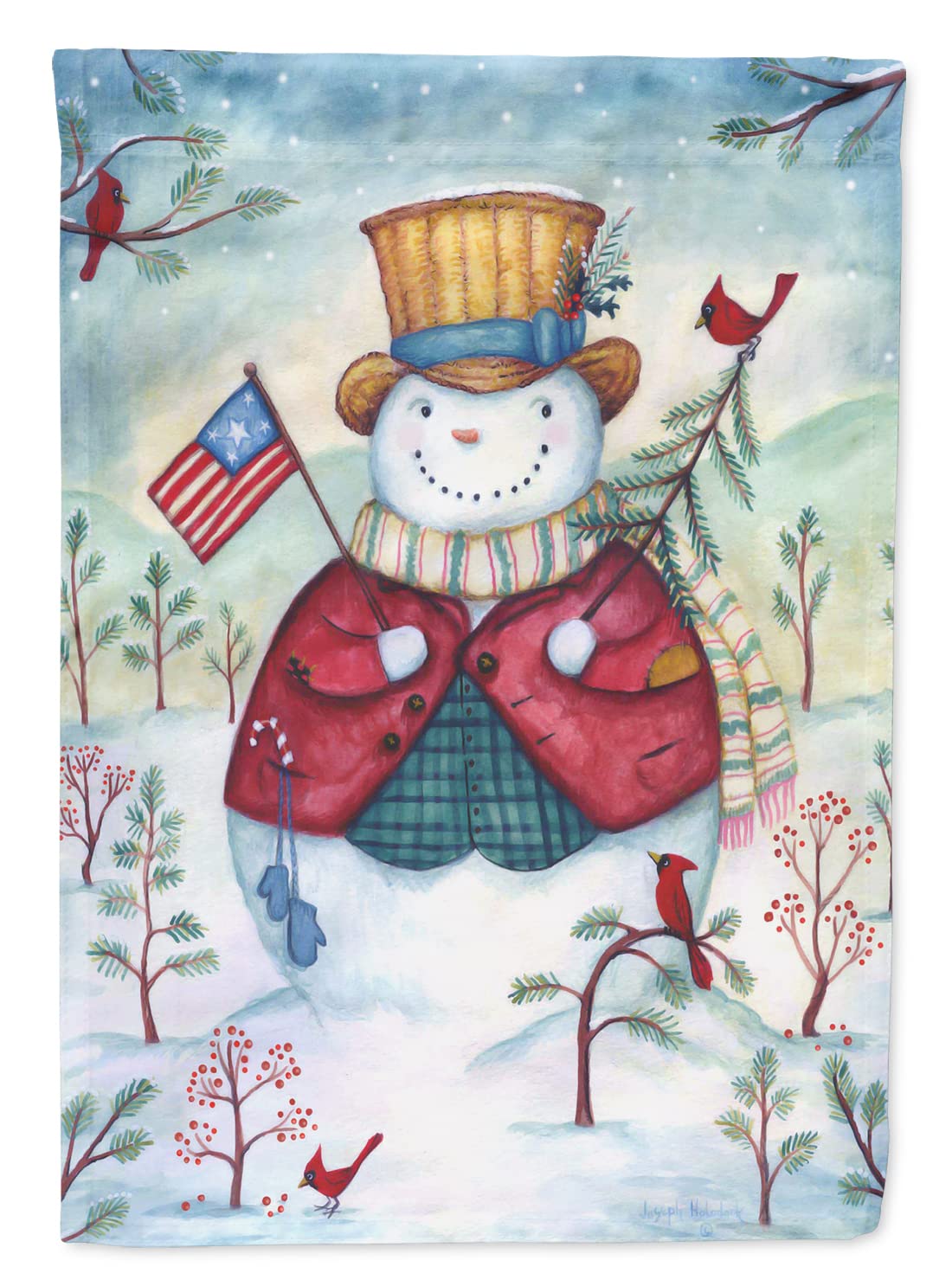 Drapeau des États-Unis Just Keep Smilin Caroline's Treasures L