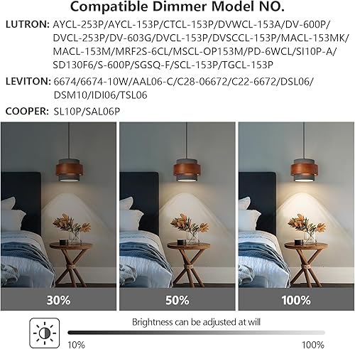 Miniatura 8 de Moderna lámpara colgante de cemento, luces colgantes de concreto con acento de madera, lámpara vintage de granja para cocina, isla, comedor, sala de