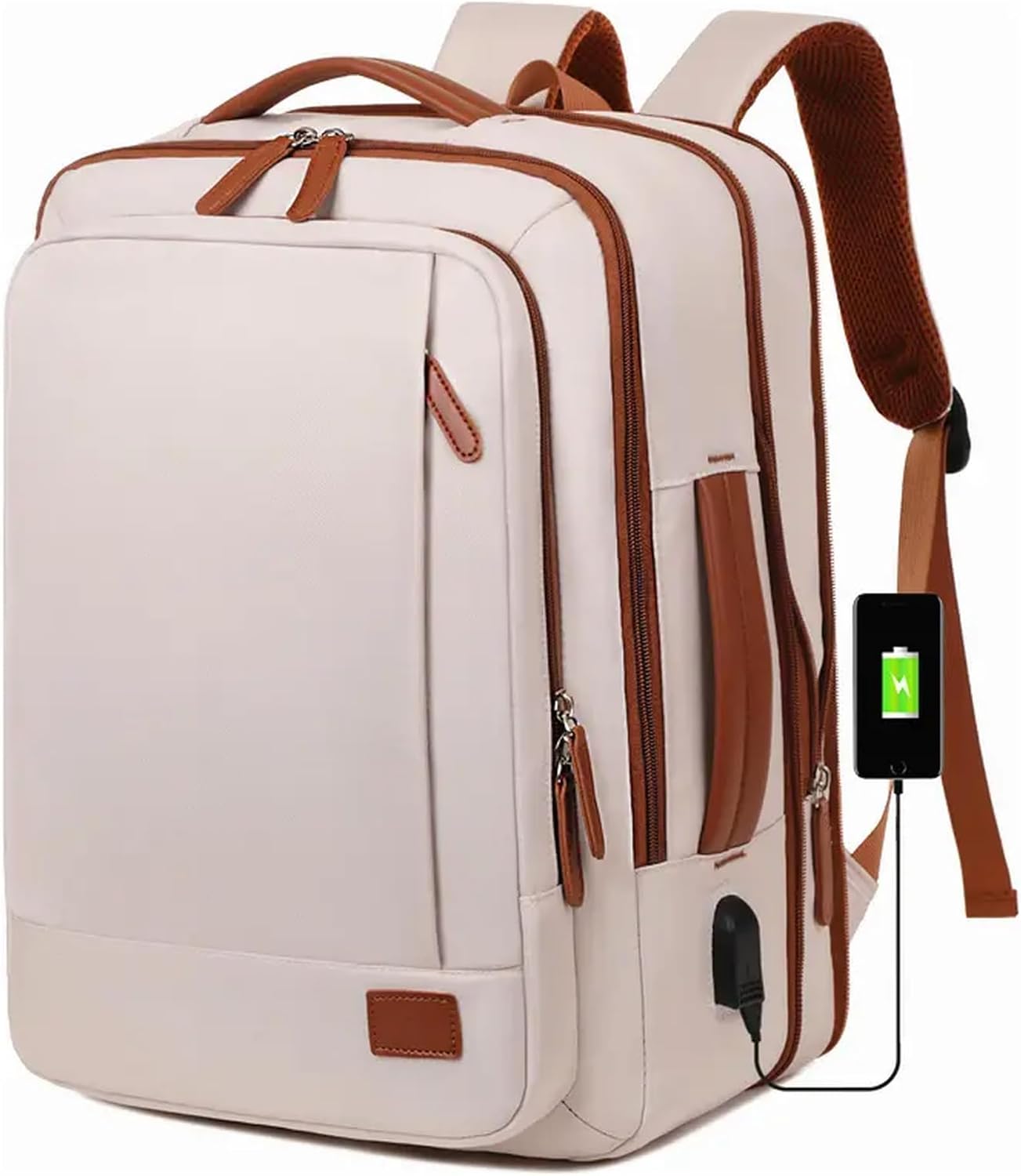 Mochila Viagem Avião Expansível Impermeável Resistente Grande Capacidade Mochila Viagem Avião Expansível Impermeável Resistente Grande Capacidade
