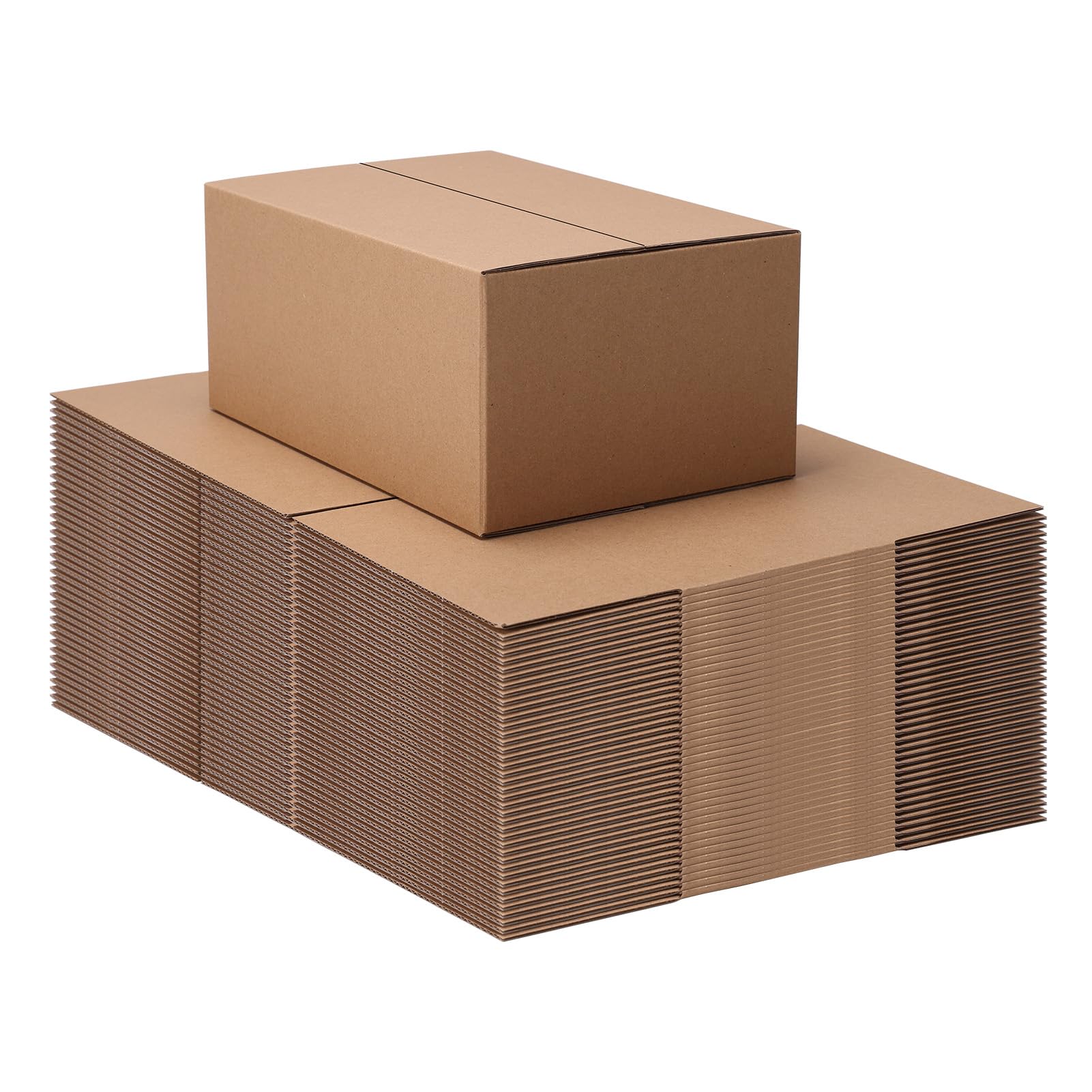 9x6x4 Shipping Boxes Set of 40, Brown Kraft Business Corrugated Cardboard Small Boxes Mailers for Packaging