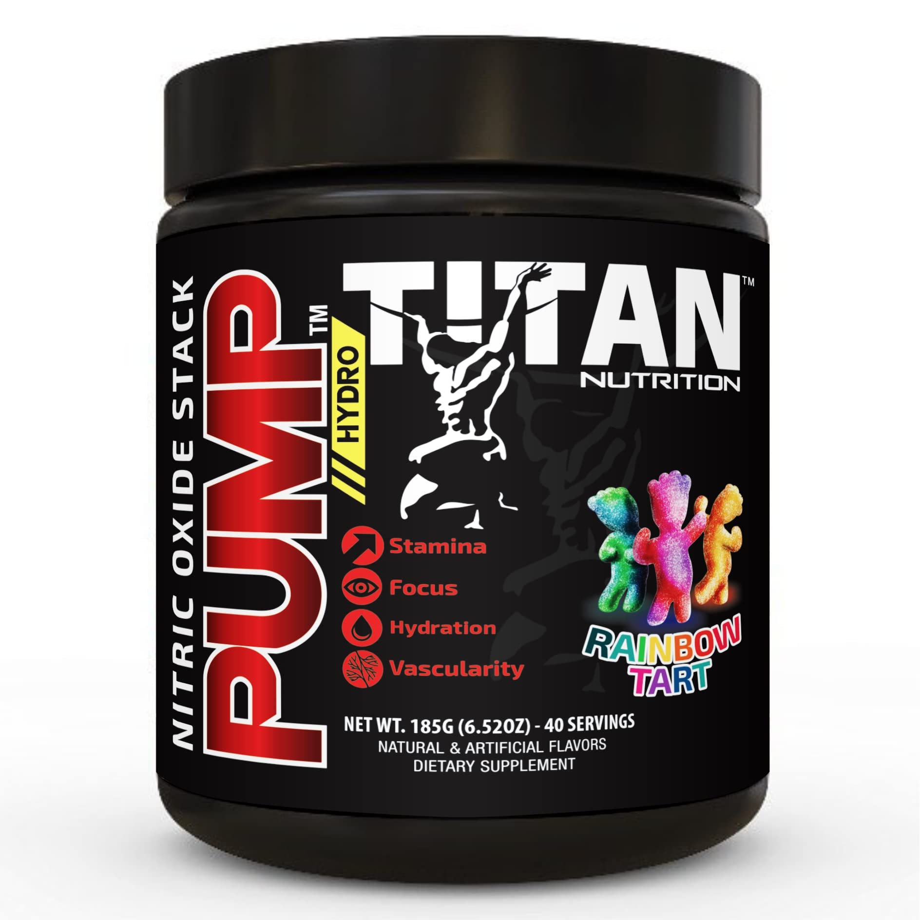 Pump- Nitric Oxide Boosting Stack: Loaded with Citruline Malate for Maximum Pump and Blood Flow with