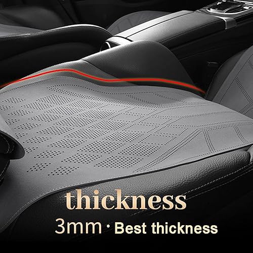 Miniatura 5 de Funda de asiento de automóvil compatible con Dacia Duster Logan MCV Sandero 5 asientos, cojín de asiento de automóvil personalizado de gamuza