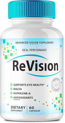 Revision Eye Supplement Pills Advanced Vision 2.0 Eye Care Complex Vitamin Capsules Pro (60 cápsulas)
