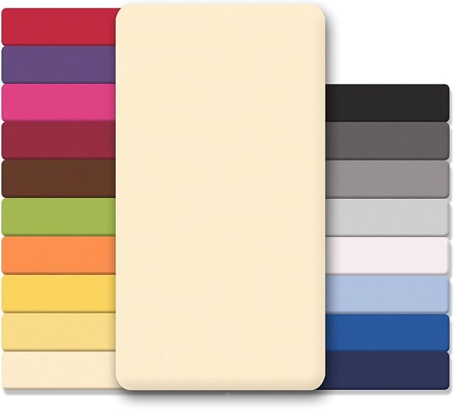 CelinaTex Lucina stretch prześcieradło bawełna 180x200-200x200 cm natura