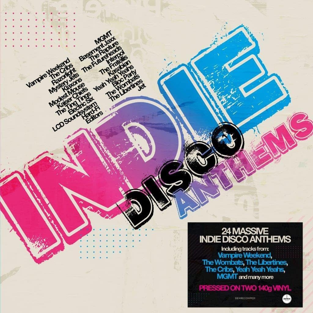 Indie Disco Anthems / Various - 140-Gram Black Vinyl por Various Artists — capa do álbum