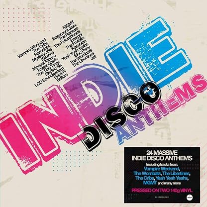 Indie Disco Anthems / Various - 140-Gram Black Vinyl por Various Artists — capa do álbum