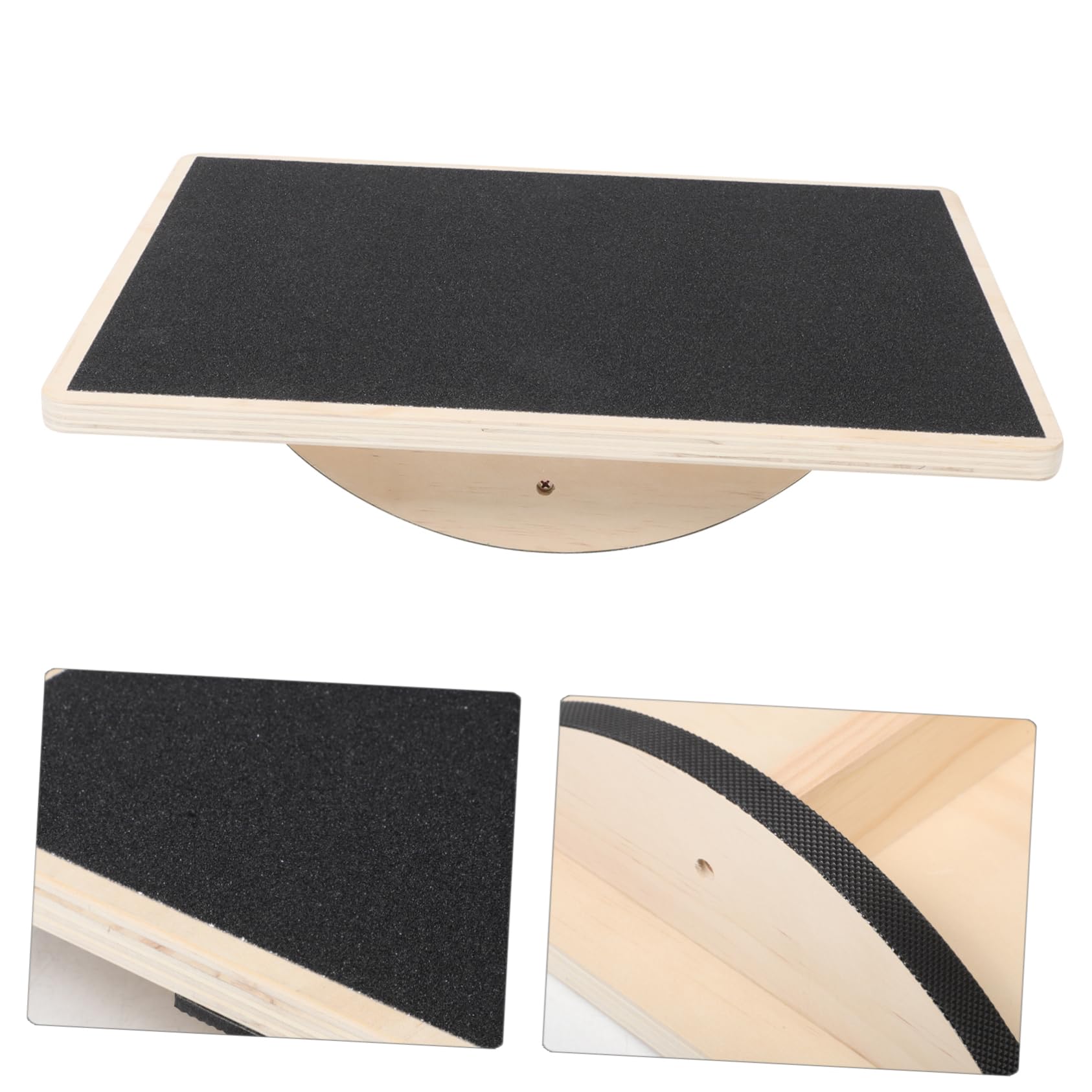 ifundom Rettangolare in Legno Per Adulti Accessorio Sportivo e Superficie Antiscivolo Per Esercizi Fitness e Yoga Casa Supporto Stabile Per Allenamento