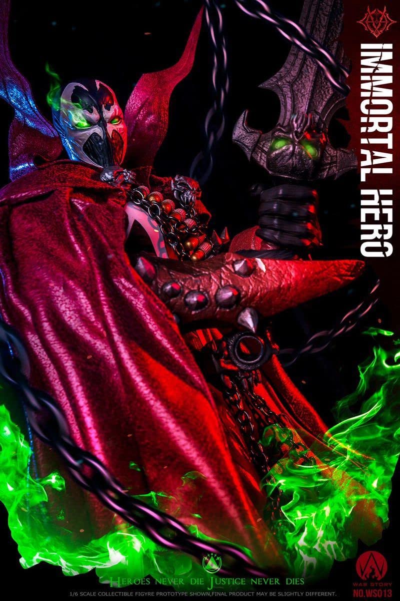 コ*ロ様 Immortal Hero 　スポーン　フィギュア コ*ロ様 Immortal Hero スポーン フィギュア Amazon.co.jp: WAR