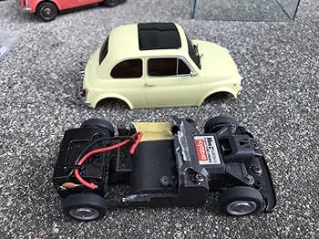 Amazon.co.jp: ミニッツリット フィアット 500 セット リチウム電池