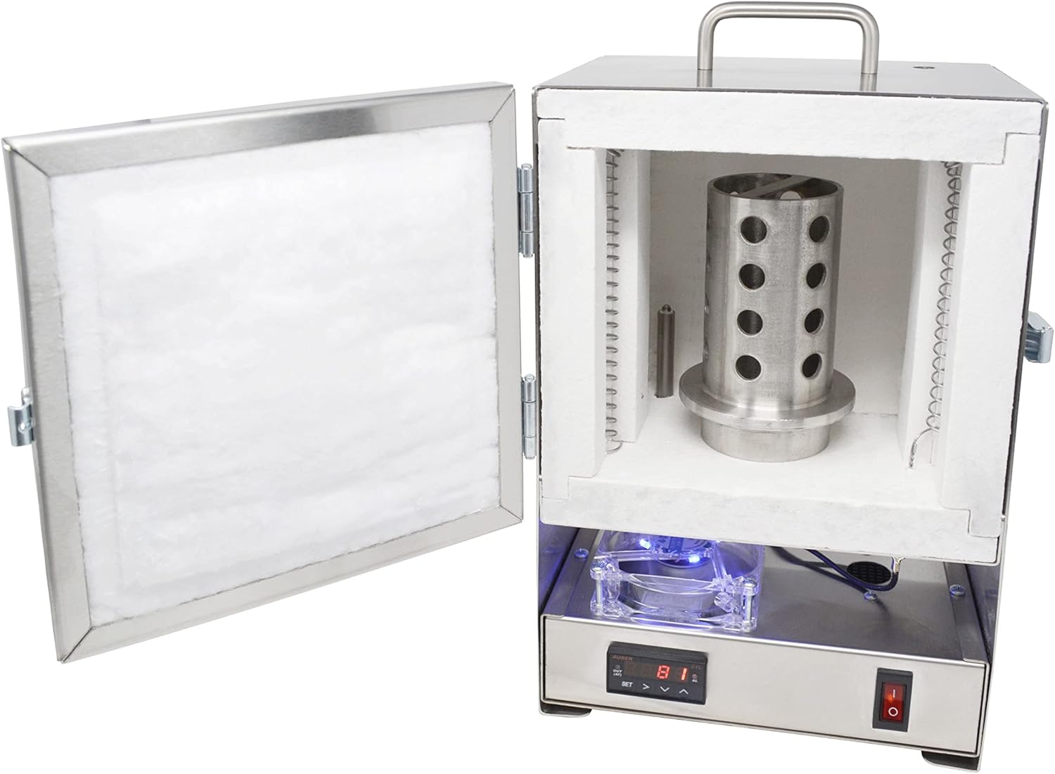 Buy Tabletop HiTemp 2200 Degree Electric Burnout Oven Kiln Vent Hole