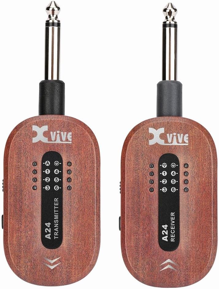 Xvive / A24 Guitar Wireless System Mahogany XV-A24#MH 専用キャリーケース付属