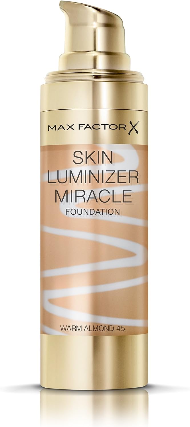 Max Factor Skin Luminizer Foundation, No. 45 Warm Almond