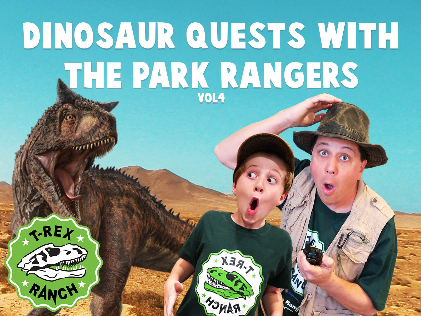 Dinosaur Quests with The Park Rangers by T-Rex Ranch