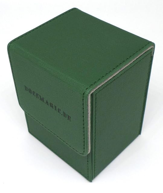 Foto 5 de 8 de docsmagic.de Premium Magnetic Tray Long Box Dark Green Medium + 3 Flip Boxes - Verde Oscuro