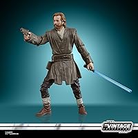 Vista 5 de STAR WARS The Vintage Collection Obi-Wan Kenobi (Showdown) & Darth Vader (Showdown), Obi-Wan Kenobi 3.75” Action Figures 2-Pack