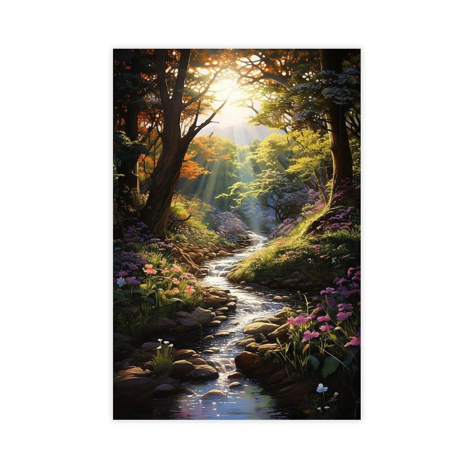 Bareronor Surreal Canvas Poster for Living Room Decor Gift