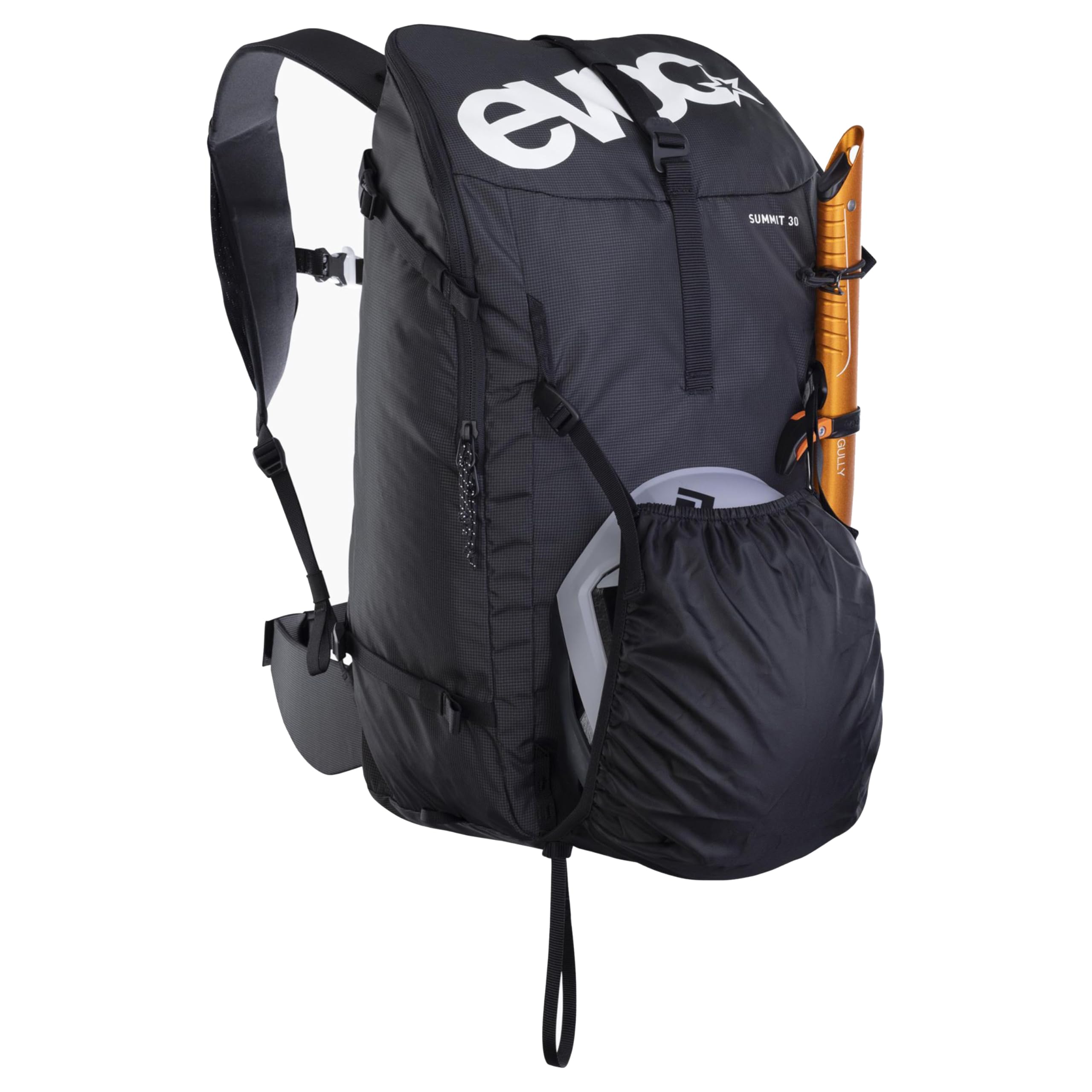 EVOC SUMMIT 30 Wanderrucksack, Rucksack (Sportrucksack mit ergonomischem Tragesystem, hochwertiger Trekkingrucksack mit praktischen Fächern, Wanderrucksack 30 l Volumen)